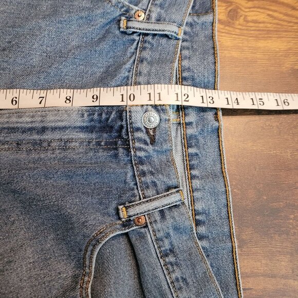 Vtg Levi's Jeans Mens 36x32 Measures 34x30 Relaxed Straight 550 Ripped Y2K - Picture 8 of 10